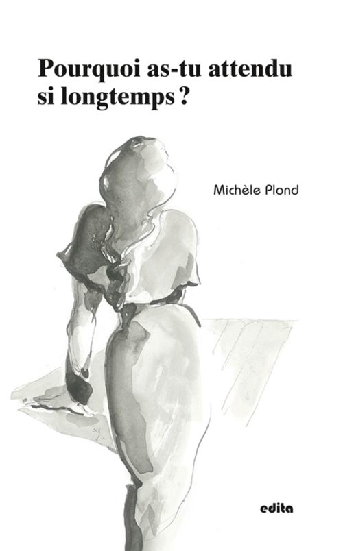 Une aquarelle de femme de dos