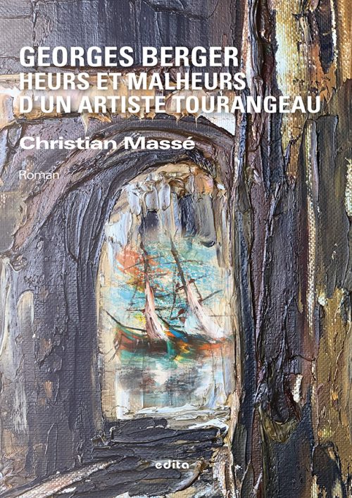 Deux oeuvres de Georges Berger superposées