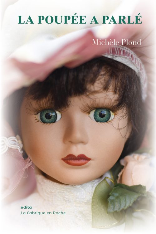 Visage d'une poupée du XIXe siècle.