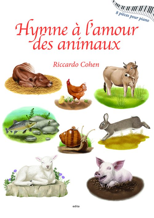 Différents dessins d'animaux pour montrer leur droit de vivre